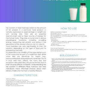 Fats in Cheese, Milk & Oil