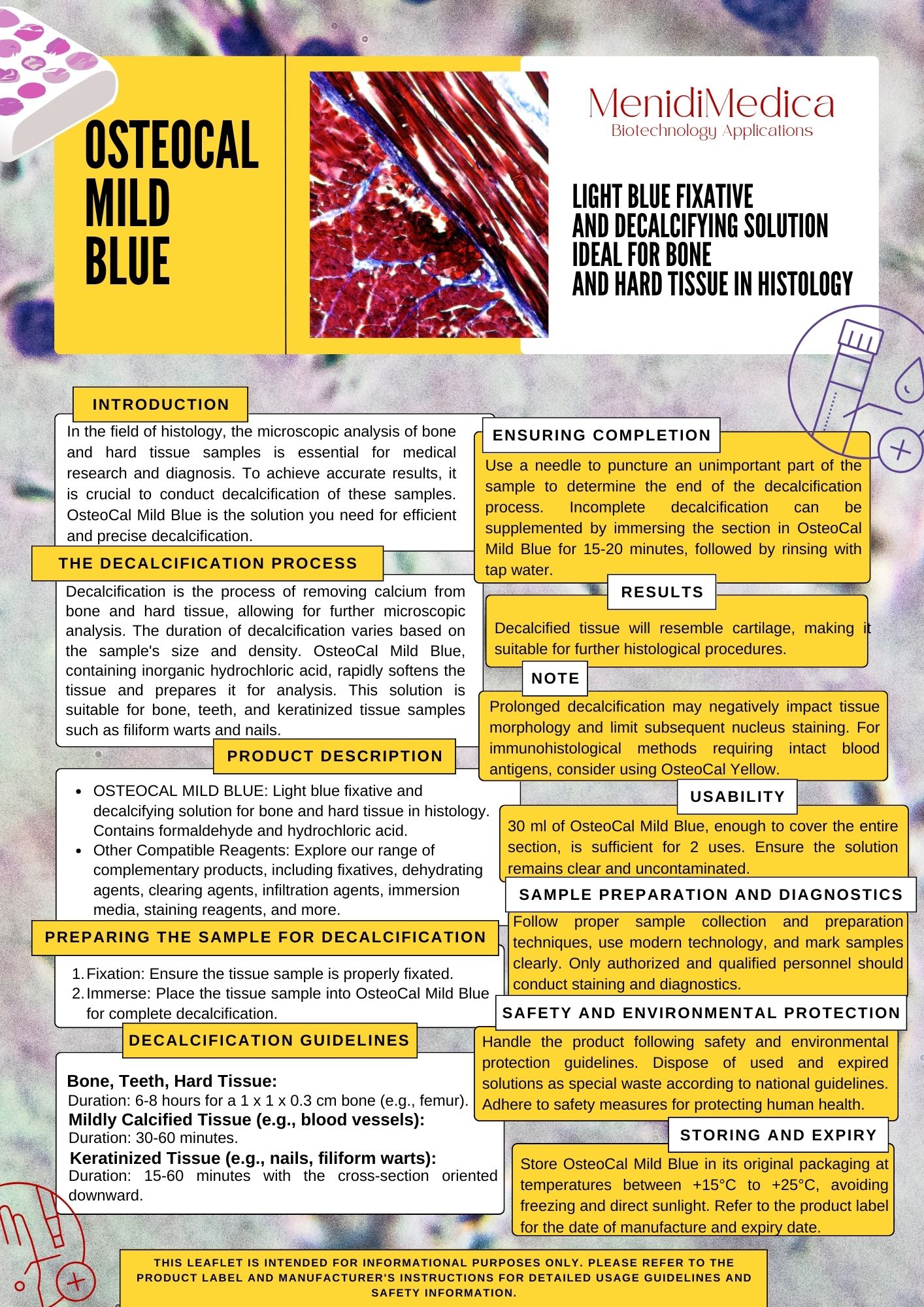 OSTEOCAL MILD BLUE